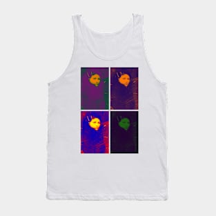 Art Deco Beauty in a Pop Art Manner Tank Top